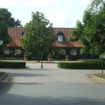 Hoteleinfahrt in Lüdersburg